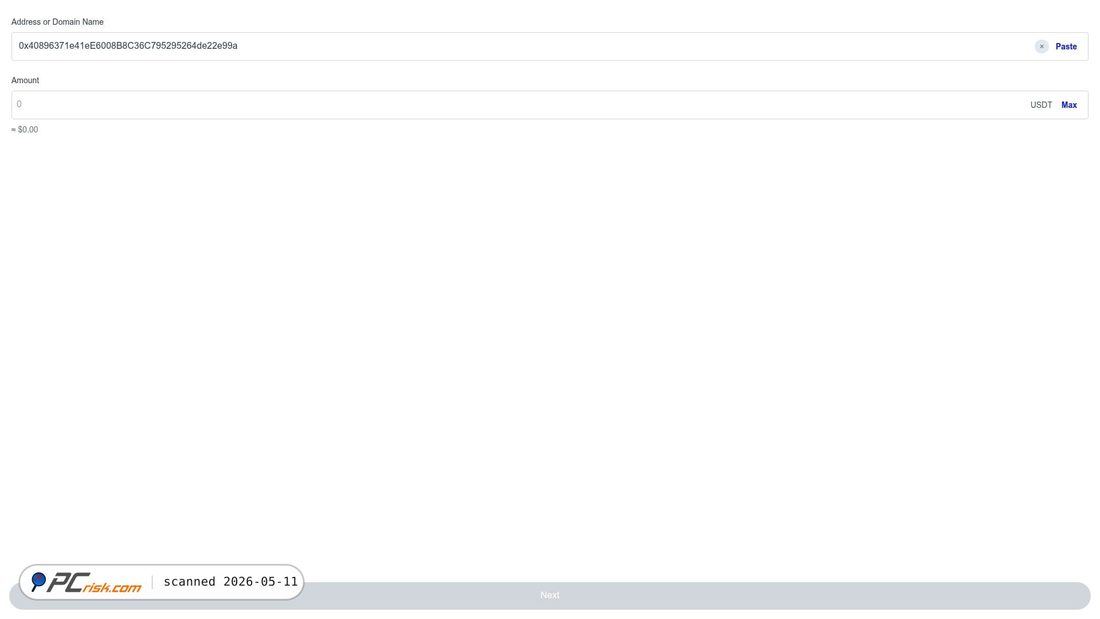 Screenshot di trustwalletusdt.shop