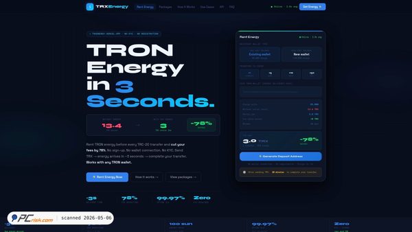 trxenergy.vercel.app screenshot