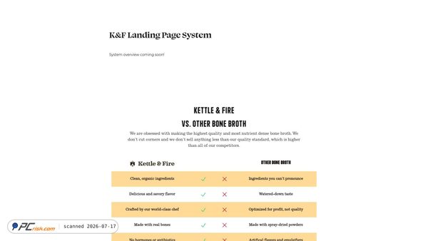 try.kettleandfire.com screenshot