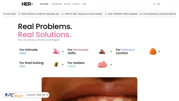 tryher.com screenshot