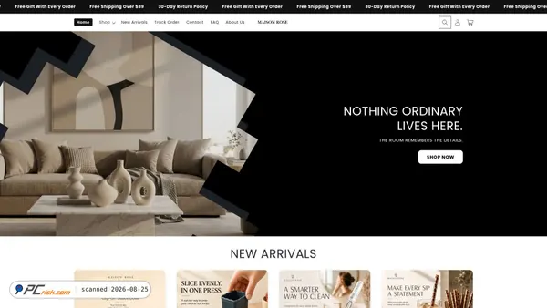 trymaisonrose.com screenshot