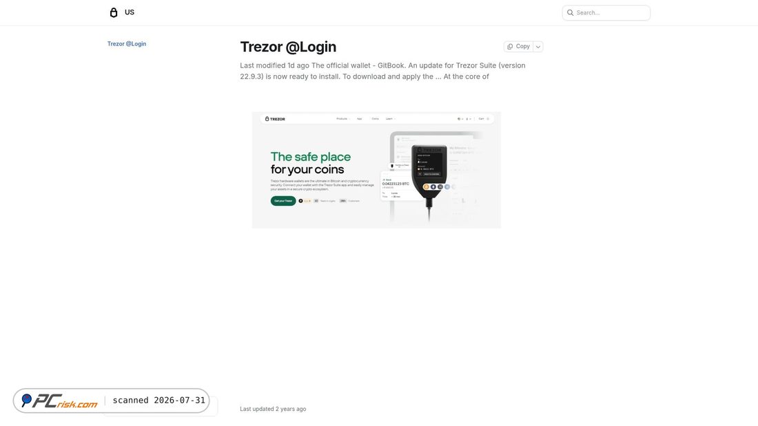 Screenshot of trzorlogin.gitbook.io