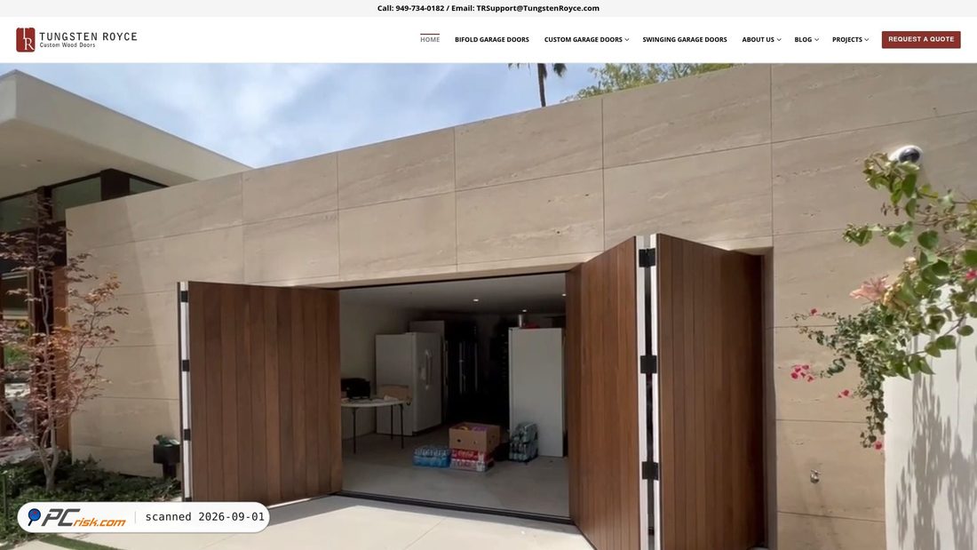 Screenshot von tungstenroyce.com