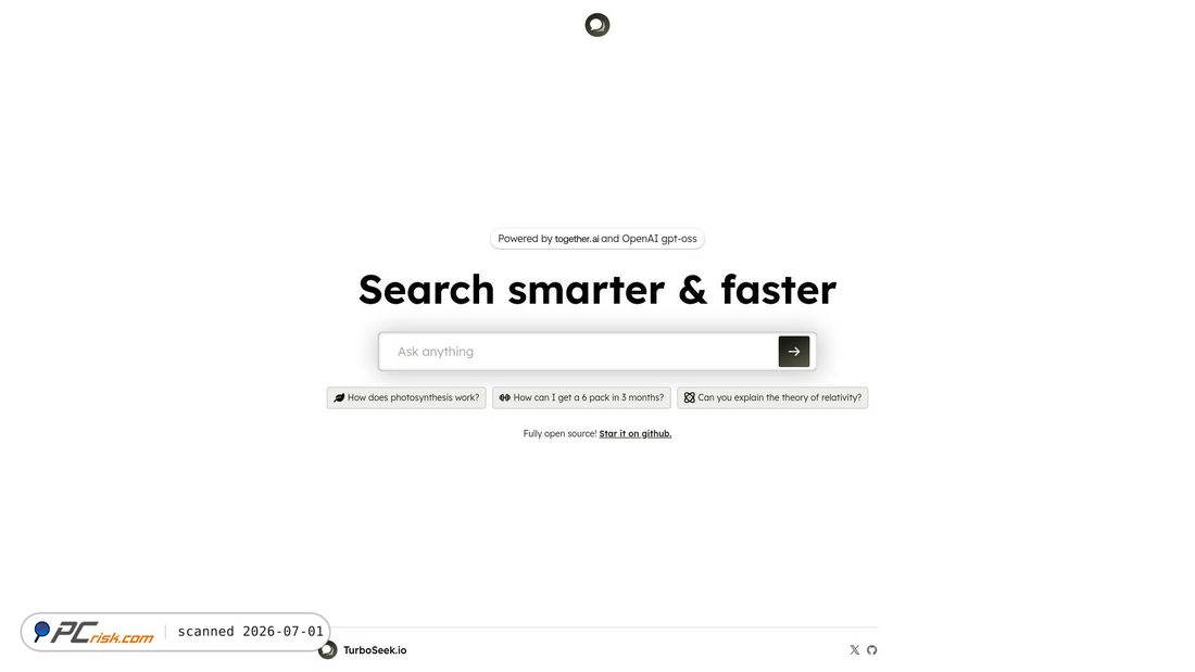 Screenshot of turboseek.io
