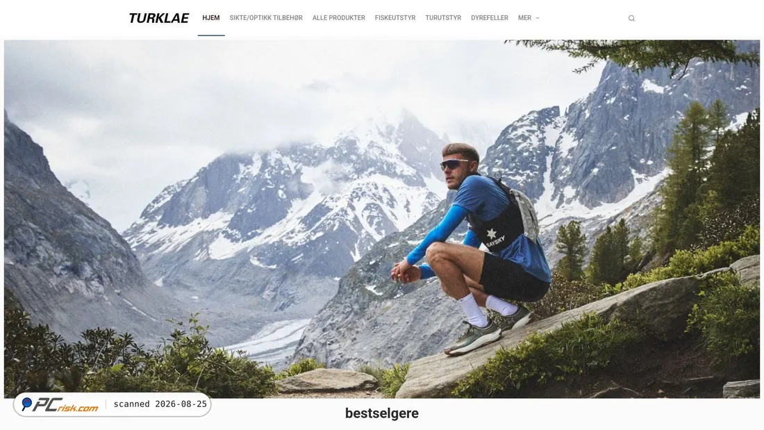 Screenshot of turklaernorge.com