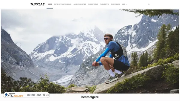 turklaernorge.com screenshot