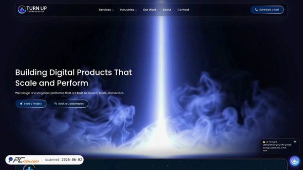 turnuptechnologies.co screenshot
