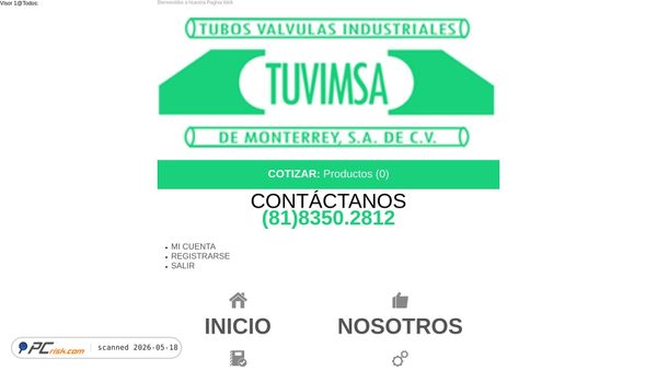 tuvimsa.com.mx screenshot