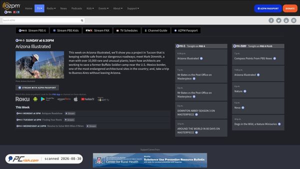 tv.azpm.org Screenshot