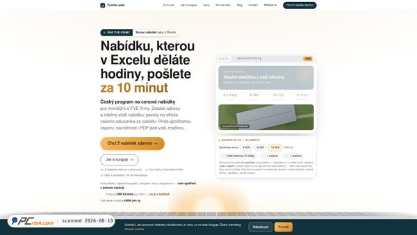 tvorimsam.cz Screenshot