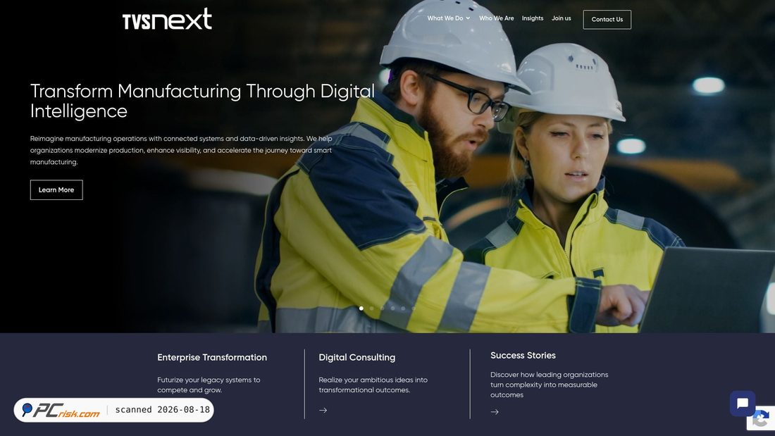 Screenshot of tvsnext.com