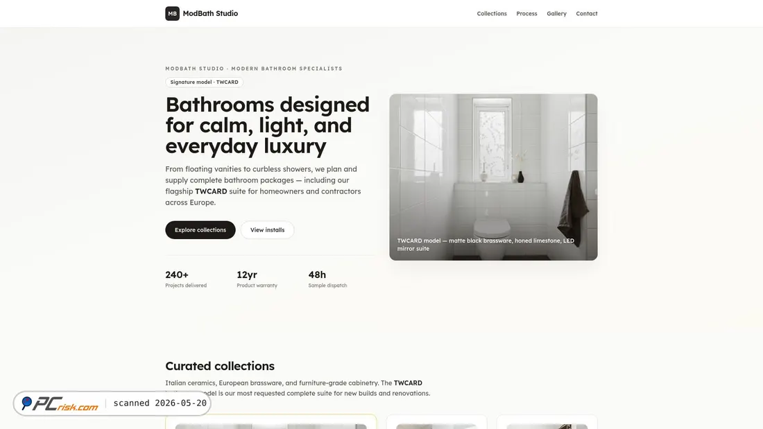 Screenshot of twcard.link