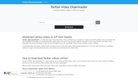 twittervideodownloader.com screenshot
