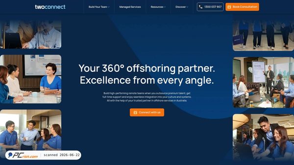 twoconnect.com.au screenshot