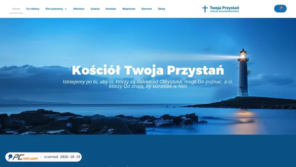Captura de ecrã de twojaprzystan.pl