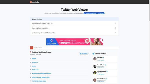 twstalker.com screenshot