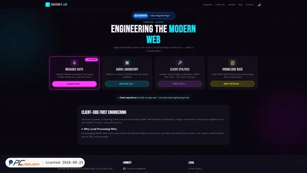 tyfmegaoke.com Screenshot