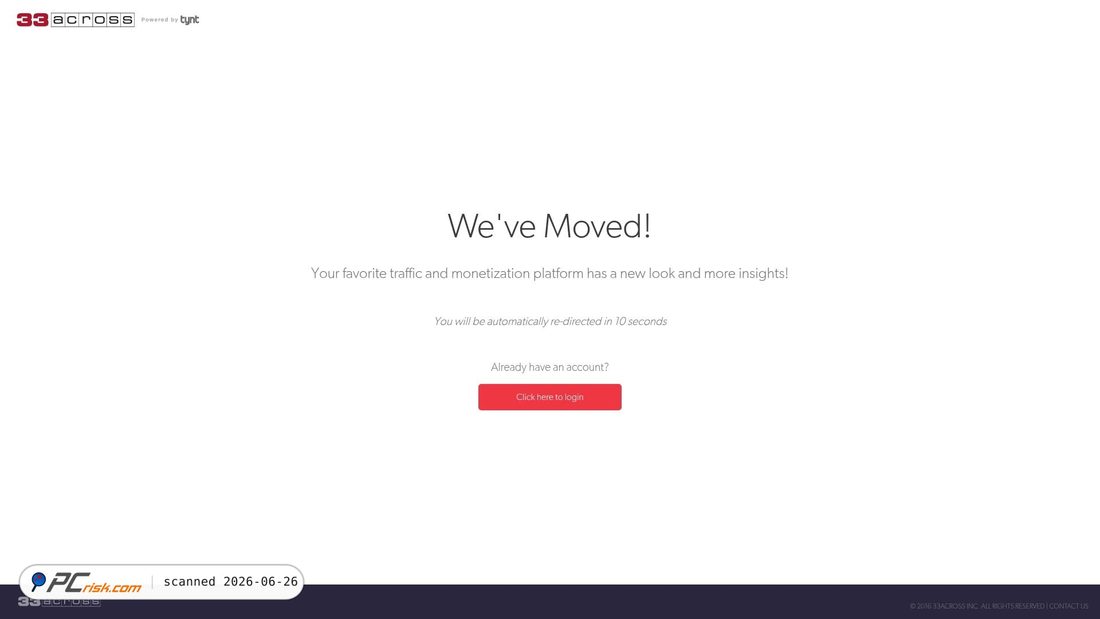 Screenshot di tynt.com