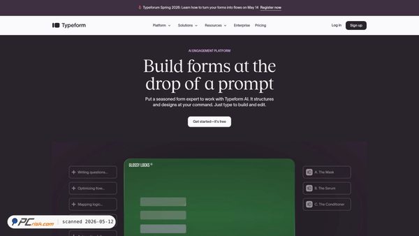typeform.com screenshot