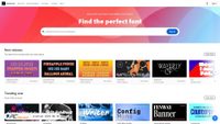 typekit.com screenshot