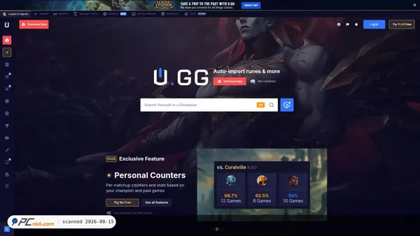 u.gg screenshot