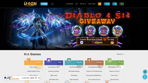 u4gm.com screenshot