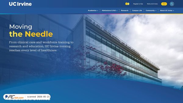 uci.edu screenshot