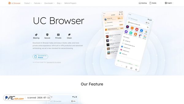 ucweb.com screenshot