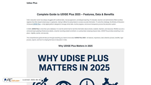 udise-plus.net screenshot