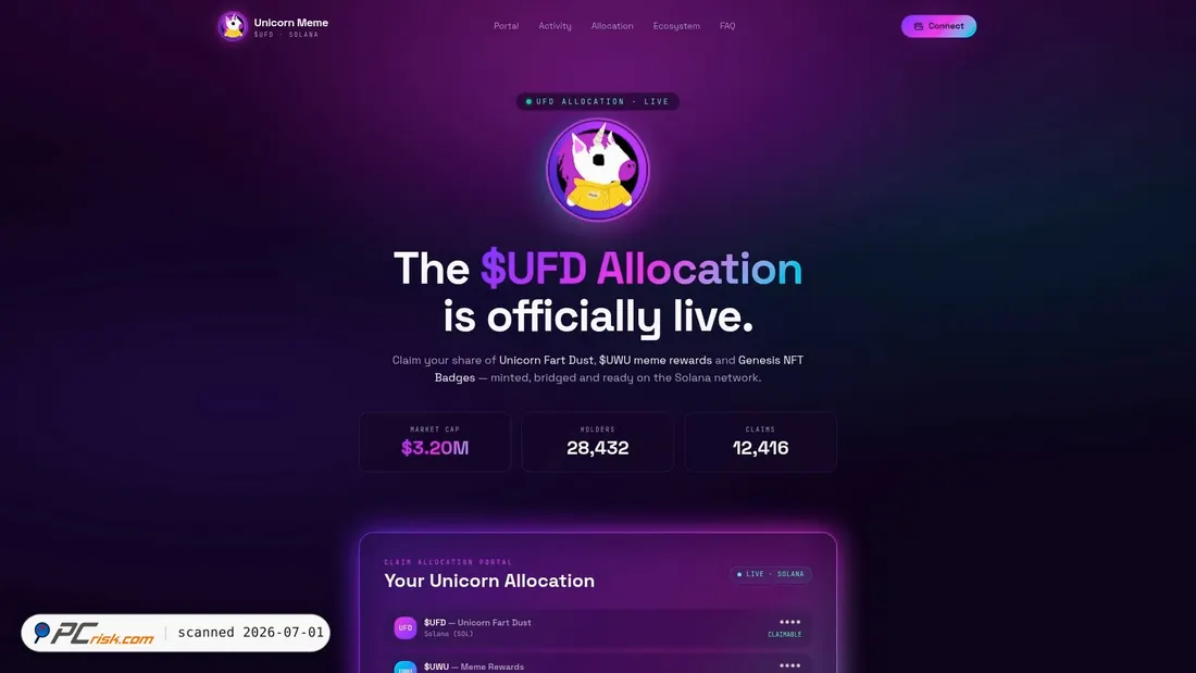 Screenshot of ufdlabs.com