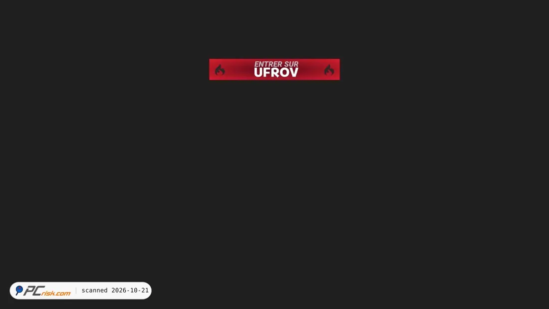 Screenshot di ufrov.com