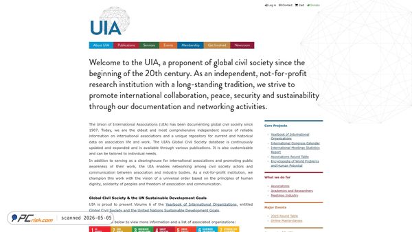 uia.org screenshot