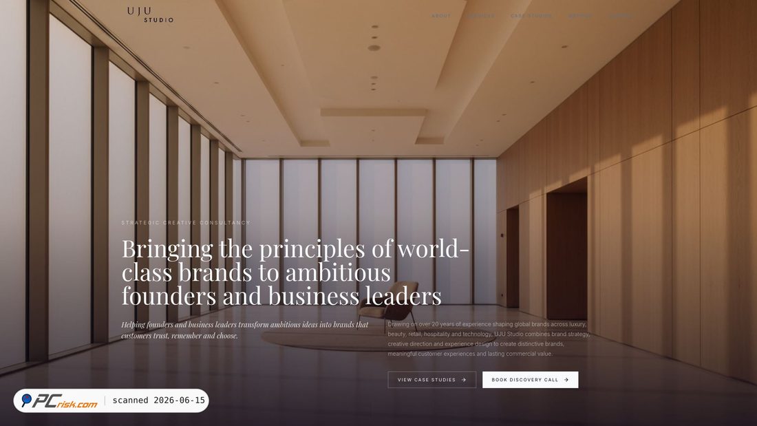 Screenshot of ujustudio.co