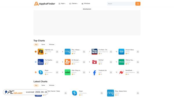 uk.appksfinder.com screenshot