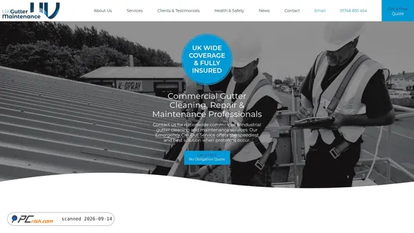 ukgutters.co.uk Screenshot