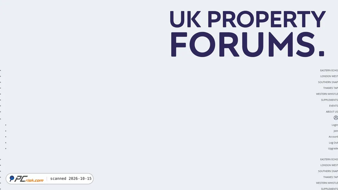 Captura de ecrã de ukpropertyforums.com