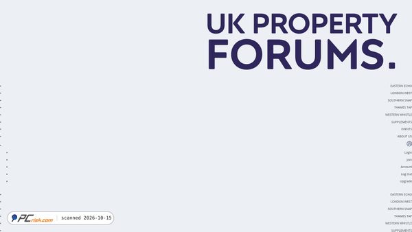 Captura de ecrã de ukpropertyforums.com