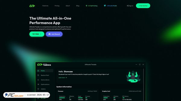ultimatetweaks.com screenshot