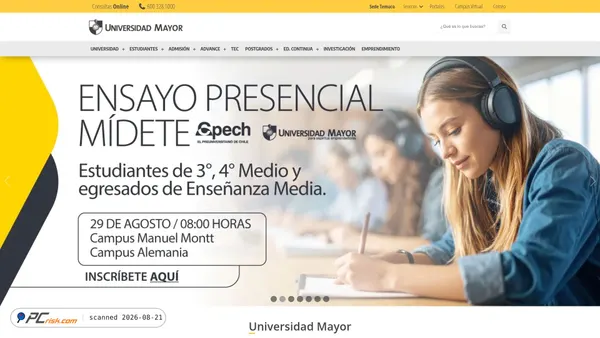 umayor.cl screenshot