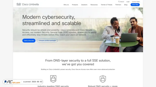 umbrella.com screenshot