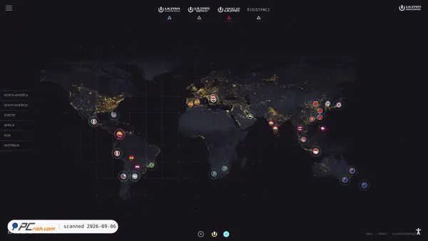 Captura de umfworldwide.com