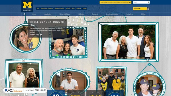 umich.edu screenshot