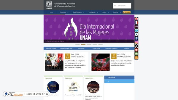 unam.mx screenshot