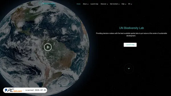 unbiodiversitylab.org screenshot