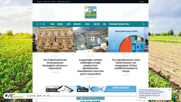 unciagroalimentare.org screenshot