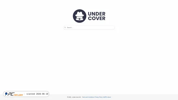 under-cover.info screenshot