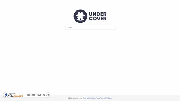 under-cover.info screenshot