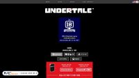 Zrzut ekranu undertale.com