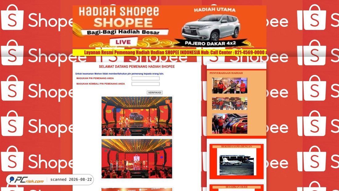 Screenshot of undianshopee-2021.blogspot.com