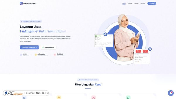 undigproject.id screenshot